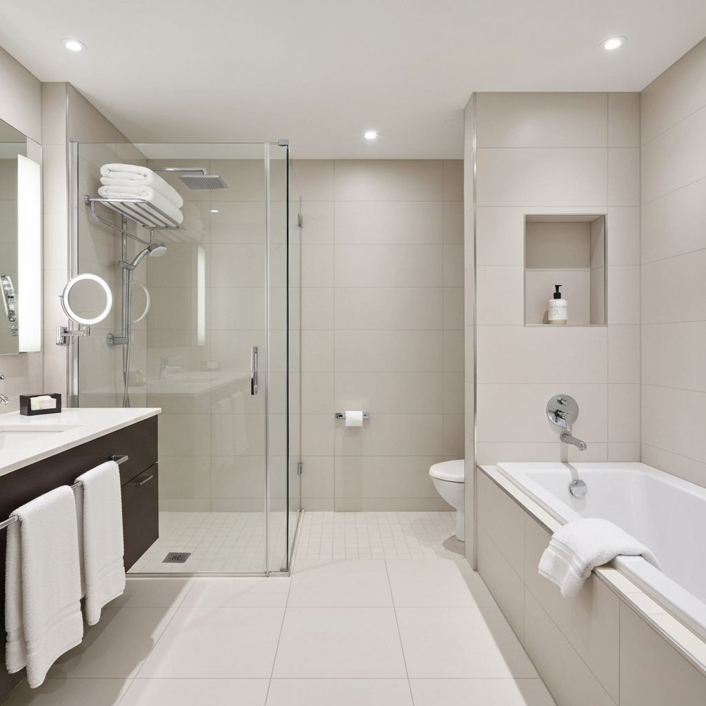 욕실 청소 완료